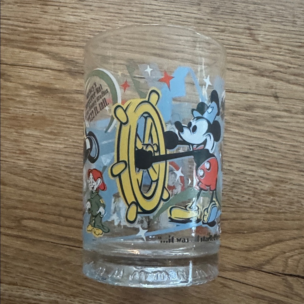 McDonald's 100 Years of Magic Disney Glass